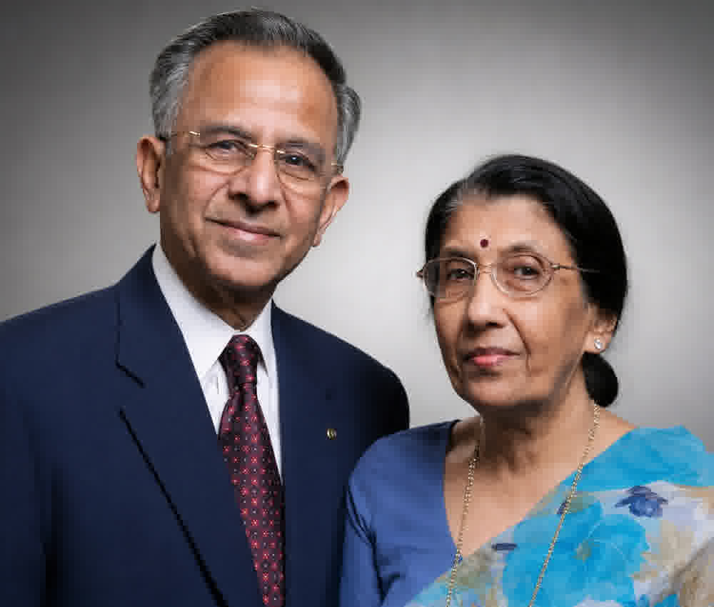 PRIP Rajendra K. Saboo with Usha Saboo